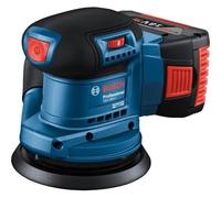 Bosch GEX 185-LI Professional Levigatrice orbitale casuale 10000 OPM Blu