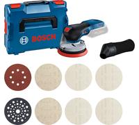 Bosch GEX 18V-125 Levigatrice Rotorbitale 18V Ø125 mm Solo Macchina + ACCESSORI