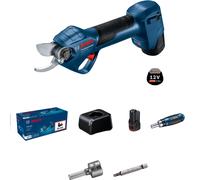 Bosch GGP 12V-25 forbici Cesoia potatura cordless 12 V brushless 2 batterie