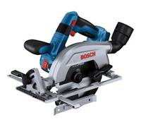 Bosch GKS 18V-57-2 L PROFESSIONAL 16,5 cm Nero, Blu, Argento 5000 Giri/min