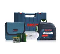 Bosch GLL 3-60 XG 3x360° livella laser verde 30 m/60 m con custodia AA IP54