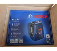 Bosch GLL 3X Professional Self Level Cross 3 Line Laser Compact 3-line...