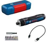 Bosch GO 3 Avvitatore Batteria Precisione LED Set 8 Bit USB-C Mini Valigetta