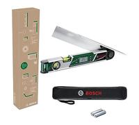 Bosch goniometro digitale UniversalAngle (misura e trasferisce angoli fino a 220° con precisione, con funzione di calcolo integrata per angoli obliqui, in scatola di cartone E-Commerce)