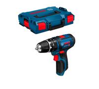 Bosch GSB 10,8-2-LI Professional Senza chiave Nero, Blu, Rosso
