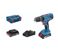 Bosch GSB 18V-21 PROFESSIONAL 1800 Giri/min Senza chiave 1,2 kg Nero, Blu, Rosso