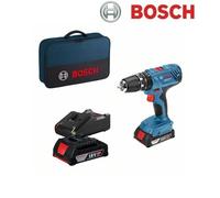 BOSCH GSB 18V-21 TRAPANO AVVITATORE PERCUSSIONE 2 BATTERIE 2 AH 18V IN VALIGETTA