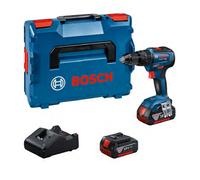 BOSCH GSB 18V-55 TRAPANO BATTENTE AVVITATORE A BATTERIA CON 2 BATTERIE 18V 3AH