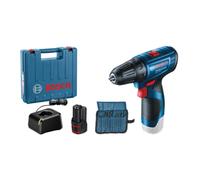 Bosch GSR 120-LI Drill Driver Kit 10,8 V Caricabatteria e Set di punte
