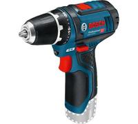 Bosch Professional 0601868101 GSR 12V-15-LI Trapano Avvitatore, Senza Batteria e Caricabatterie, Nero, Blu, Rosso, 12 V