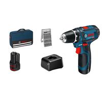 Bosch GSR 12V-15 Professional Avvitatore Trapano 12V Nero - Bohrer/Schrauber