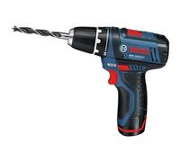 Bosch Akku-Bohrschrauber 12 V Li-Ion 1300 Giri/min Nero, Blu, Rosso