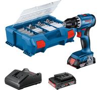 Bosch GSR 18V-45 Professional 500 Giri/min Senza chiave 900 g Nero, Blu NEW