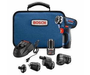 Bosch GSR12V-140FCB22 - Punta per trapano Flexiclick 12 V Max 5 in 1