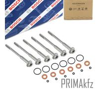 BOSCH Guarnizione Supporto Iniettore Set Di Viti Per AUDI VW 3.0 TDI
