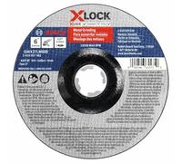 Bosch GWX27LM600 6 In. x 1/4 In. X-LOCK Arbor Tipo 27 30 Grit Metal Rettifica Mola Abrasiva