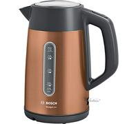 Bosch Hausgeräte DesignLine Bollitore, 2400 W, 1.7 Litri, Acciaio Inossidabile, Rame