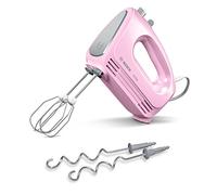Bosch Clever MIXX Fun Sbattitore Manuale, 375 W, Acciaio Inossidabile, 4 velocità, Rosa