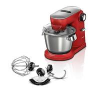 Bosch Hausgeräte Robot da cucina serie 8 MUM9A66R00, ciotola in acciaio inox 5,5 l, agitatore planetario, gancio per impastare professionale, scopa in silicone, 7 livelli di lavoro, 1600 W,