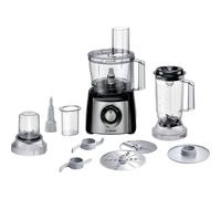 Bosch MCM3PM386 robot da cucina 900 W 2,3 L Nero, Trasparente