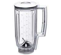 MUZ5MX1 accessorio per miscelare e lavorare prodotti alimentari, Accessorio frullatore bianco/trasparente, Trasparente, Plastica, 1 kg