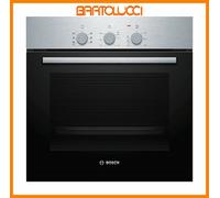 Bosch HBF011BR0 Serie2 Forno da incasso 60Cm 71Lt, CL.A, Cottura Hotair 3D, Inox