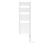 Bosch - Heat Radiator 4500 - Radiatore da Bagno Elettrico, Dimensioni 1420x500 mm, 750 Watt, Scaldasalviette con Cronotermostato Integrato, Bianco
