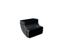 BOSCH Condotto Piatto Curvo Verticale Maschio, 90°, Nero - HEZ9VDSB2
