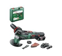 Bosch Home and Garden 0603104001 AdvancedMulti 18 Utensile Multifunzione a 1 Batteria, 18 V, Verde