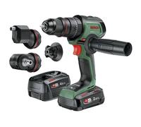 Bosch Home and Garden 06039E2104 AdvancedImpact 18V-80 QuickSnap -Trapano a per