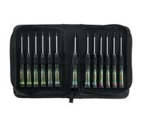 Bosch Set de tournevis 13 pcs (pour bricolage/modélisme/artisanat embouts précis et magnétiques PH/TX/HEX/SL)