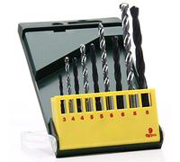 Bosch Home and Garden 2607019443 Set Misto Punte Metallo HSS-R Muro, Nero