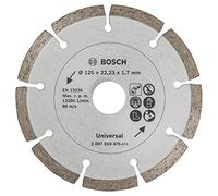 Bosch Disco diamantato 2607019475 universale 125 mm nero 1 pz