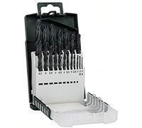 Bosch Home and Garden 2609255131 - Set fai da te: 19 bit HSS-R: Gripbox, nero