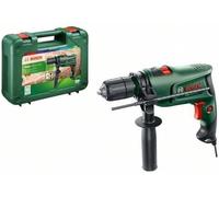 Bosch Home and Garden Bosch Trapano Elettrico a Percussione EasyImpact 600 (600 W, in Valigetta), Verde, 1/2 pollice