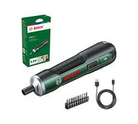 Bosch Home and Garden Cacciavite a batteria PushDrive Starter Set (3,6V; 1,5Ah; 5,0 Nm; 10 punte per cacciavite; con cavo caricabatteria micro-USB; in confezione di cartone)