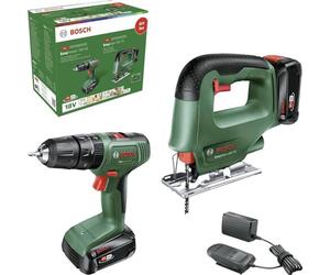 Bosch Home and Garden EasyImpact 18V-40 + EasySaw 18V-70 06039D810A - Set di attrezzi