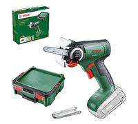 Bosch Home and Garden Microsega a batteria NanoBlade UniversalCut 18V-65, senza Batteria (rapido taglio mano libera in Legno e Plastica; profondità di max. 65 mm; 18 Volt; SystemBox), Edizione Amazon