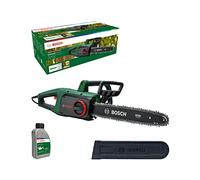 Bosch Home And Garden Motosega Elettrosega Universalchain 40, 1800 W, Velocità Catena 12 M Per S, Con Olio Per Motosega Incluso, Confezione In Cartone, Edizione Amazon, Verde, 4.3 Kg