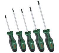 Bosch Home and Garden Set di Cacciaviti da 5 Pezzi, Cacciaviti, Acciaio S2, Rivestimento Softgrip, Punta Magnetica