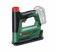 Bosch Chiodatrice/Graffatrice a batteria UniversalTacker 18V-14 (per legno tenero e duro; per graffe e chiodi; erogazione dal basso; 18 Volt System; accessorio per distanza carta; 1000 graffe)