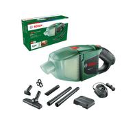 Bosch EasyVac 12 Aspirapolvere a bastone 2 in 1 Secco Senza sacchetto Nero, Verde 2,5 Ah