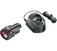 Bosch Home & Garden Starter Set 12V con Batteria e Caricabatteria - 1 x 1,5 Ah