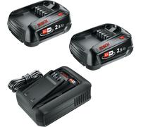 Bosch Home & Garden Starter Set 18V con Batteria e Caricabatteria - 2 x 2,5Ah
