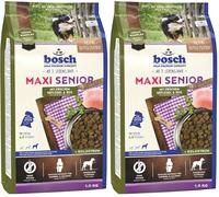 bosch HPC Maxi Senior con pollame fresco e riso | Cibo secco per cani anziani di razza grande (da 25 kg) | 1 x 1000 g (Confezione da 2)