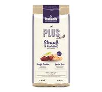 BOSCH Plus Adulto Struzzo e patate 12,5kg + sorpresa per il cane GRATIS