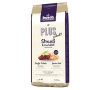 BOSCH Plus Adulto Struzzo e patate 12,5kg + sorpresa per il cane GRATIS