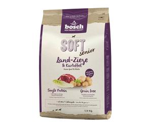 bosch HPC SOFT Senior Capra & Patata | Cibo per cani semi-umido per anziani | Ca