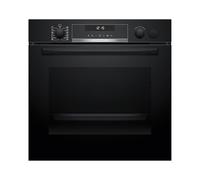 Bosch HRG578CB7, serie 6, forno intelligente da incasso con supporto per vapore, 60 x 60 cm, prodotto in Germania, pirolisi, termometro per arrosti, funzione Air Fry, funzione aria calda 3D, soft