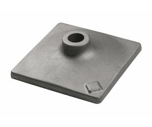 Bosch HS2125 8" x 8" Piastra antimanomissione 1-1/8" esagonale in acciaio